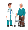 متابعة الشلل والجلطات